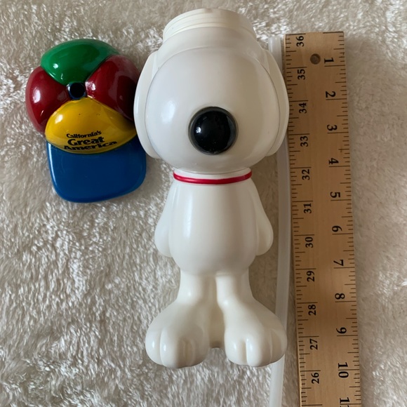 California’s Great America Snoopy Peanuts 2010 Souvenir Bottle - Picture 4 of 6